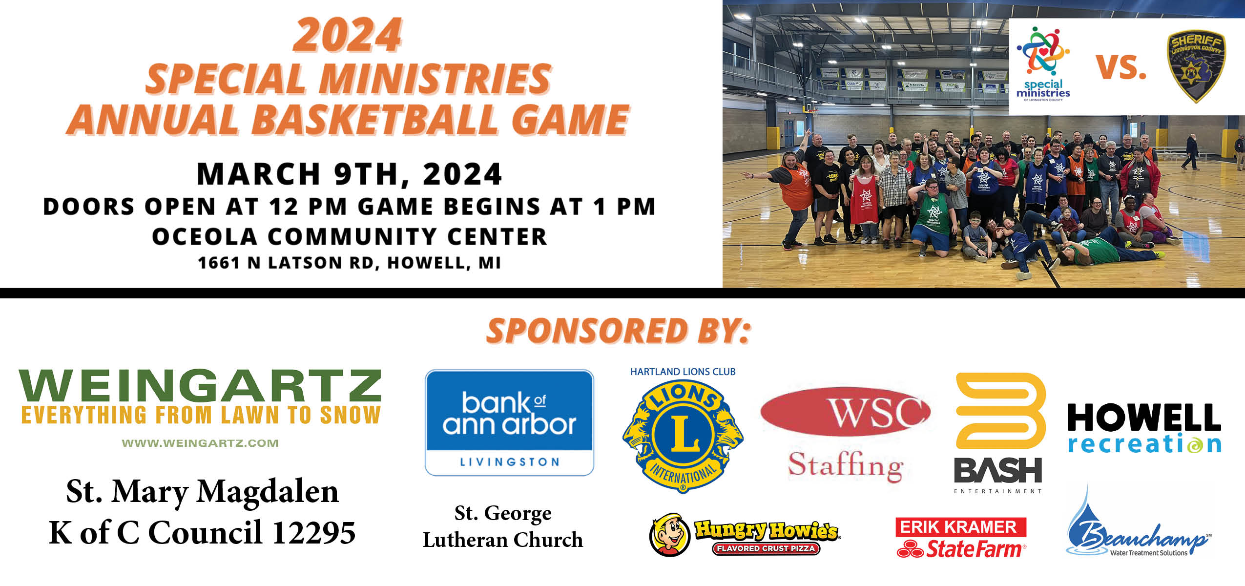 Special Ministries – Livingston County Catholic Charities